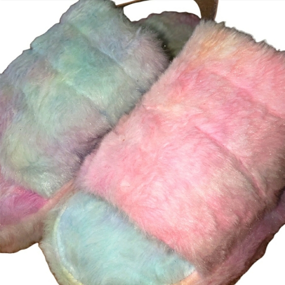 NWOT UGG-LIKE Slingback Slippers - Picture 2 of 3